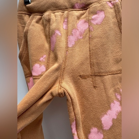 Grayson Mini Tan Pink Splatter Sweatpants Joggers Pants Size 5T - Picture 4 of 11